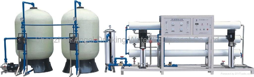 RO-1000I(5000L/H) Reverse Osmosis pure water treatment,water processing machine
