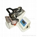 300W silver Automatic Digital mug heat press machine