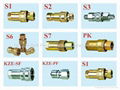 hydraulic quick couplings, quick release couplings, pipe joints,self locking
