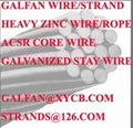 galfan steel  wire strand