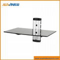 Audio video glass shelf  bracket DVD mount 3