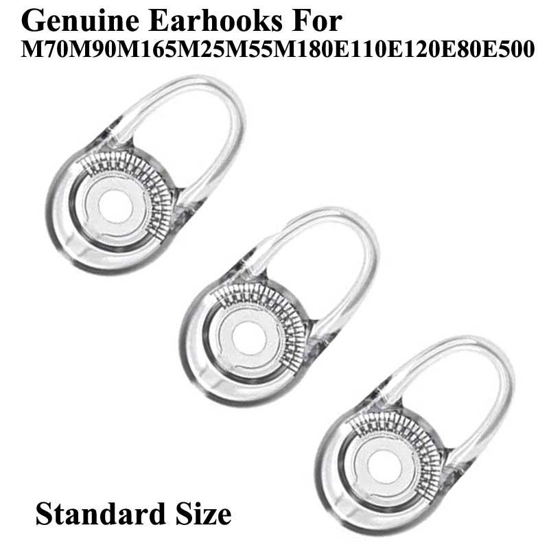 Genuine Earhooks for Plantronics M165 M25 M55 M70 M90 M180 Silicone Ear hooks