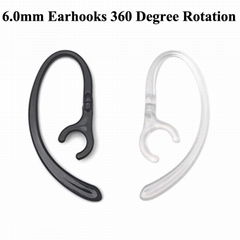 6.0mm 360 Rotation Earhooks For Plantronics Earbuds Replacement Ear Hooks