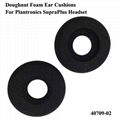 Doughnut Foam Earpads 40709-02 For Plantronics SupraPlus Headset