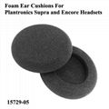 Foam Ear Cushions 15729-05 For Plantronics Supra and Encore Headsets