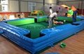 Cheap inflatable billiard field for snookball game
