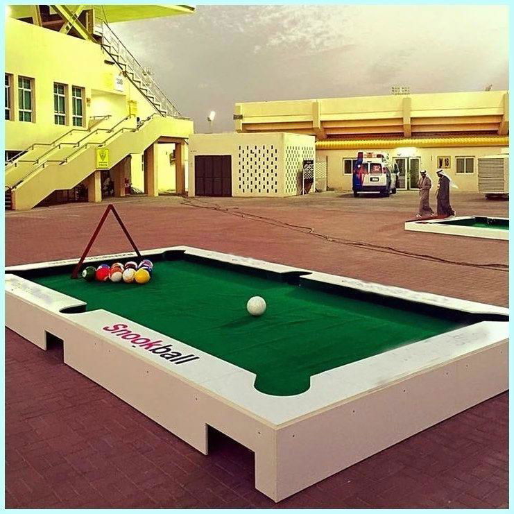 Premium 45CM high inflatable football field for snooker ball snookball foot