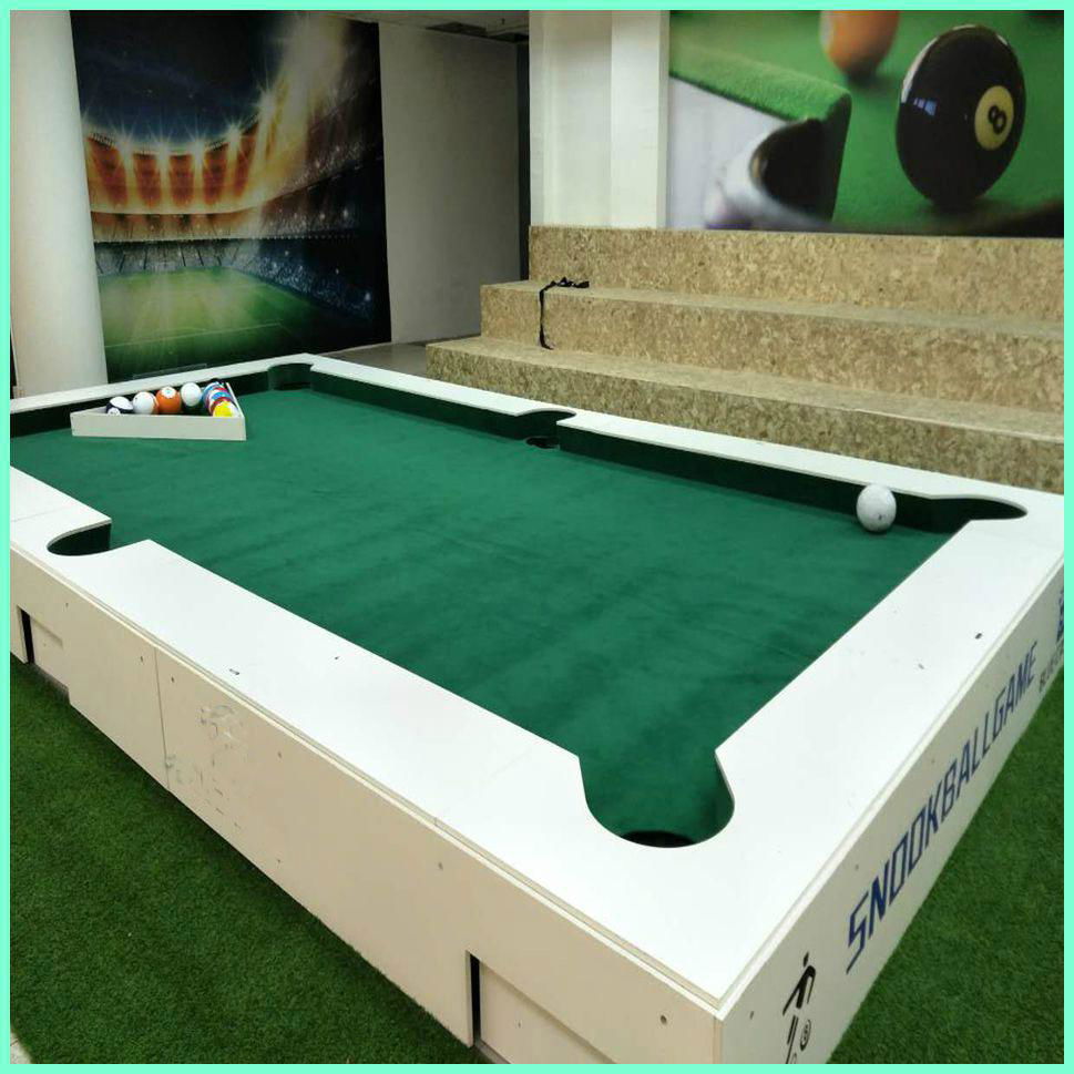 Premium 45CM high inflatable football field for snooker ball snookball foot 2