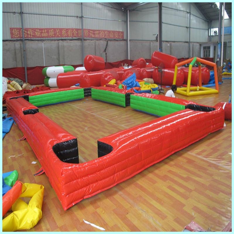 Commercial PVC Tarpaulin Inflatable snookball pool table soccer 4