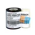 For CIM NC900KRC411 Ф22mm YMCKO Color Compatible Ribbon - 300 prints/roll