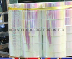 Metallic pvc film