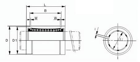 Adjustable Type Bearing KB-AJ,LME-AJ 2