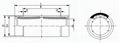 Long Type Ball Bearing KB-L,LME-L 2