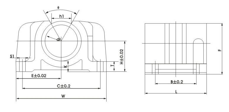 Inch Size Slde Units SWB-OP 2