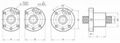 ZNZ Precision Rolled Ball Screw Single Nut SFU     2