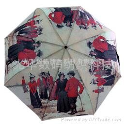 雨伞布数码印花 3