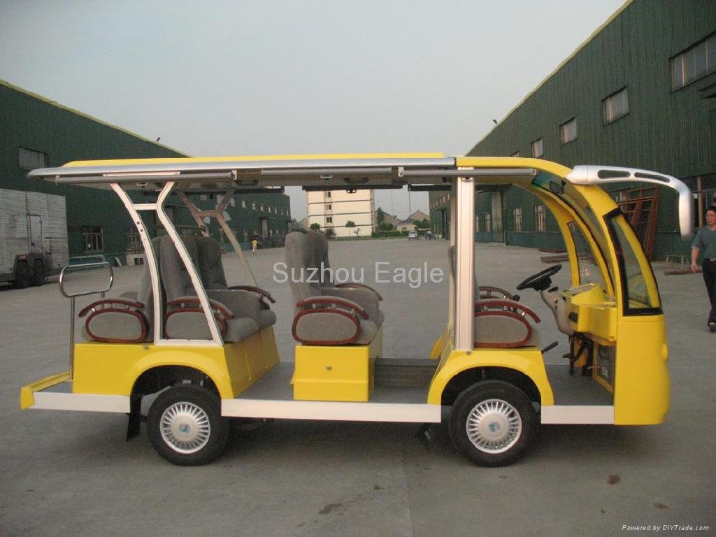 CE Approved Electric Shuttle Bus For VIP 2