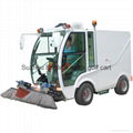 electric road sweeper for cleaning narrow street