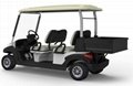 4 Seats Electric Utility Golf Cart with Cargo Box