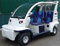 CE Approved Four seater Electric Passenger Car 1