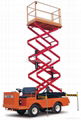 CE Approved Electric Scissor lifter Car