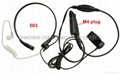 Throat Mic with Acoustic Tube Earpiece
