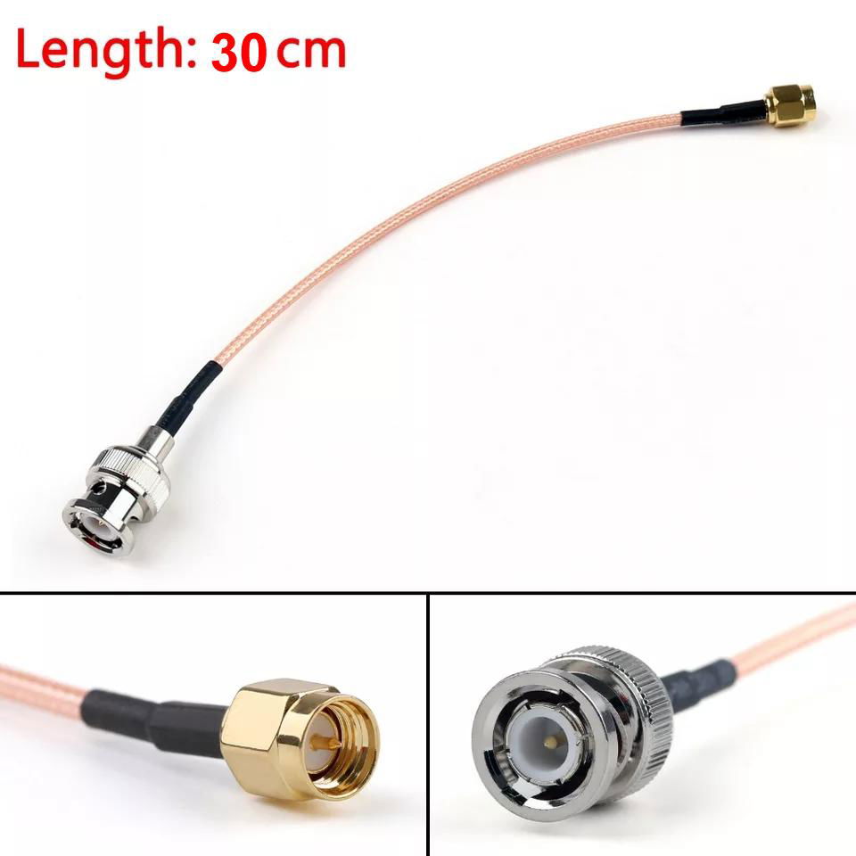 SMA Male to BNC Male with 30cm RG316 Cable