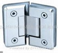 YY-002 135°Glass Bathroom Hinge(double