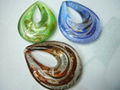 Fashion glass bead and pendant