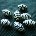 New !! specail shape of porcelain beads 4