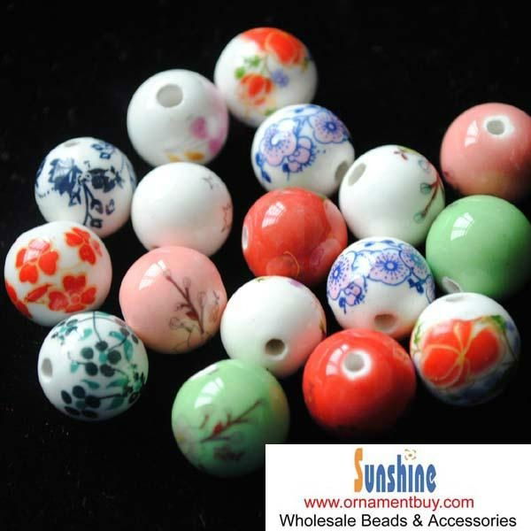 New porcelain beads and ceramic beads