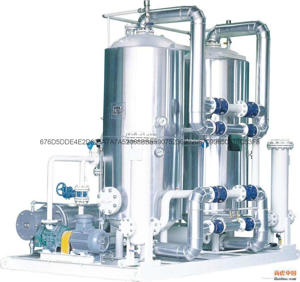 Natural gas dewatering device 5