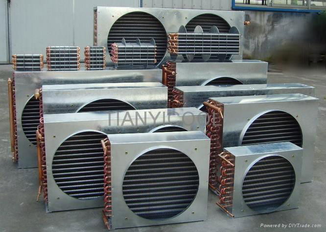 Refrigeartion air cooled condenser