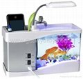 .Mini lovely fish tank  Desktop  USB fish tank