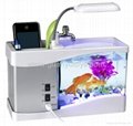 .Mini lovely fish tank  Desktop  USB fish tank