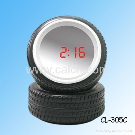 car tyre clock 4
