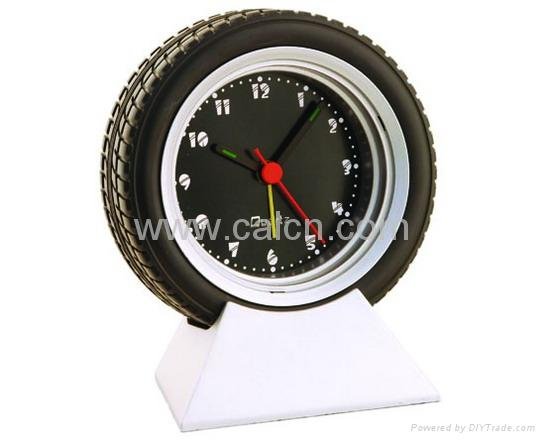 car tyre clock 2