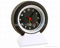 car tyre clock 2