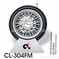 car tyre clock 3