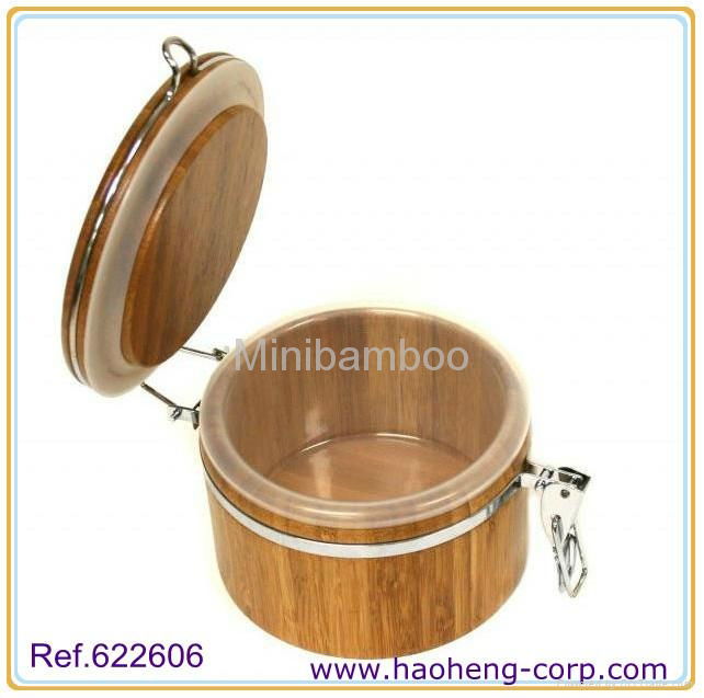 bamboo storage canister  3