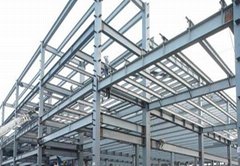 The steel structure engineering contracting steel structure company!