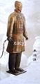 Terra-cotta horse and horse-man