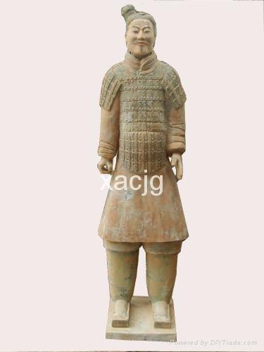 Terra-cotta warriors with colors 2