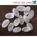 extruded fried food--potato chips makeing machine