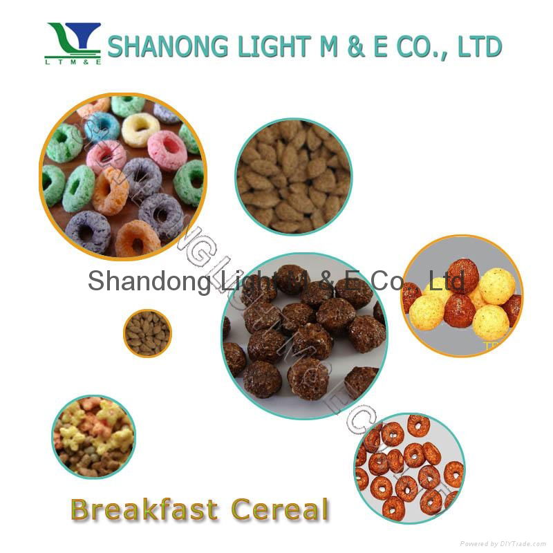 Corn flakes ( breakfast cereals) processing line 4