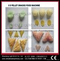 2D/3D snack pellet processing and frying 