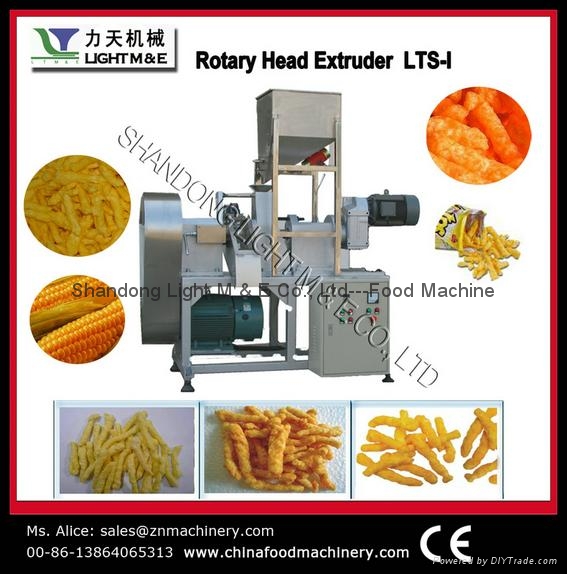 食品擠出機-玉米條製成機 4