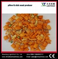 Fried flour snacks food processing line 