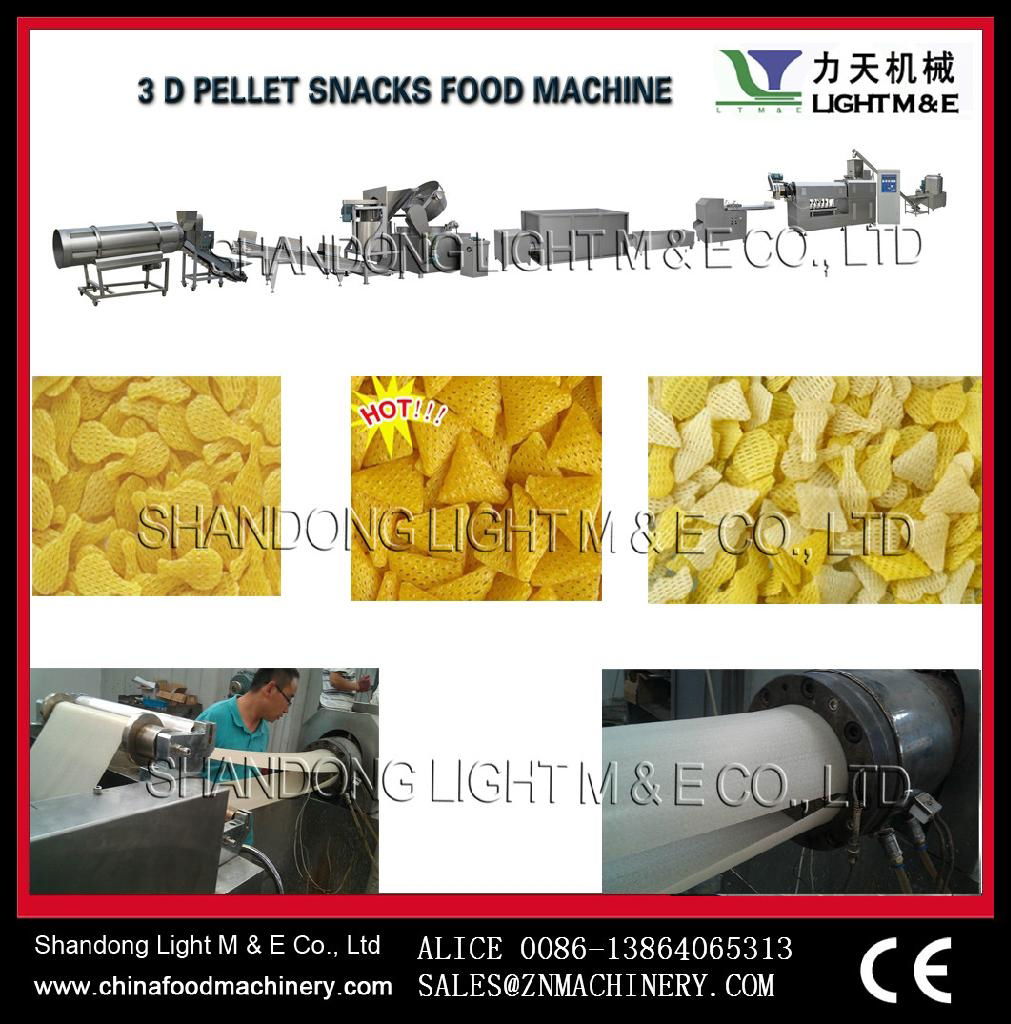 3d pellet machine/3d snack pellet machine/3d pellet food machine