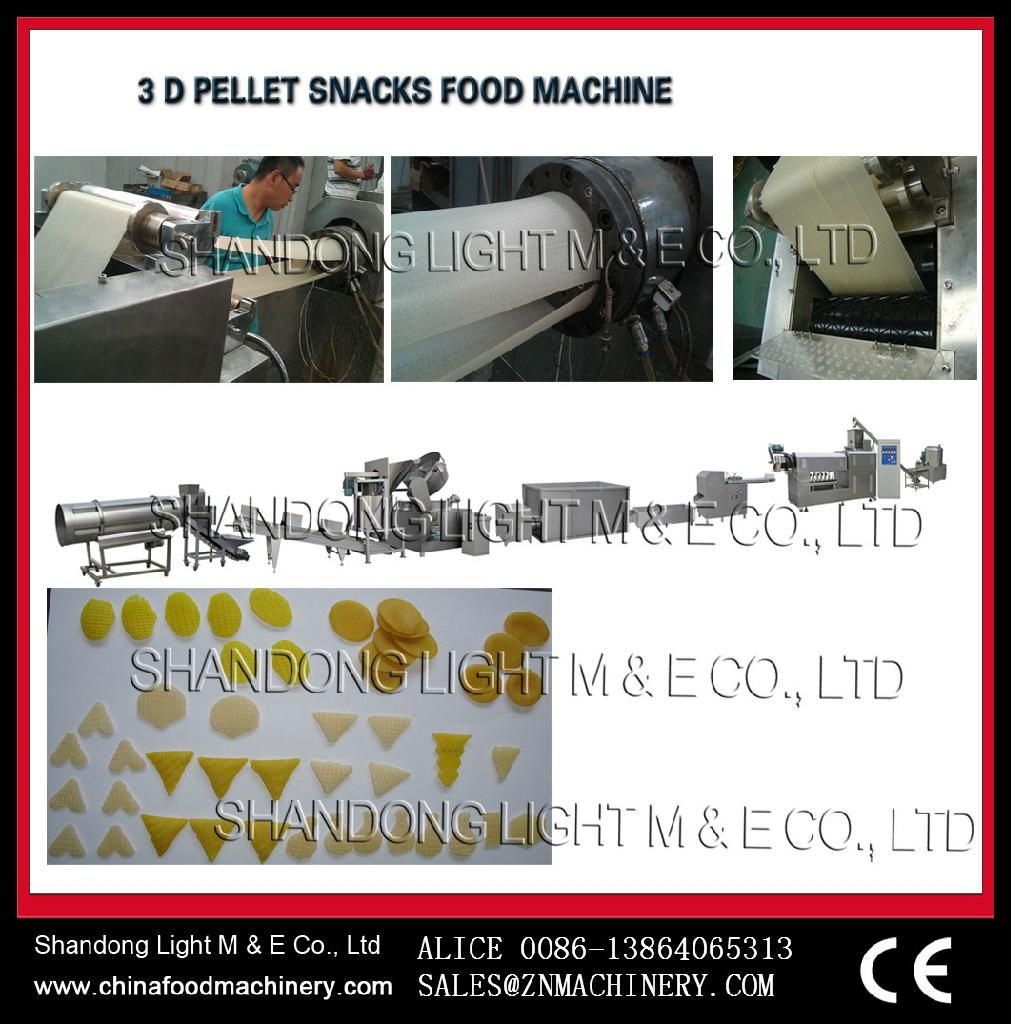 3d pellet machine/3d snack pellet machine/3d pellet food machine 3